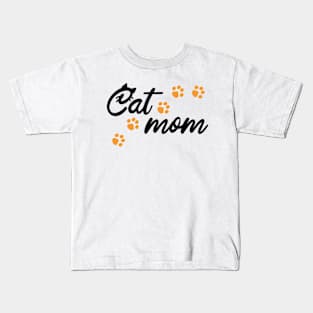 Cat mom Kids T-Shirt